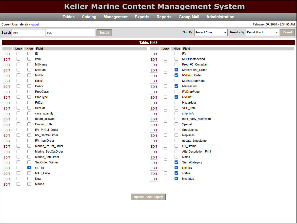 Image One Content Management Tool - Multi-Editor