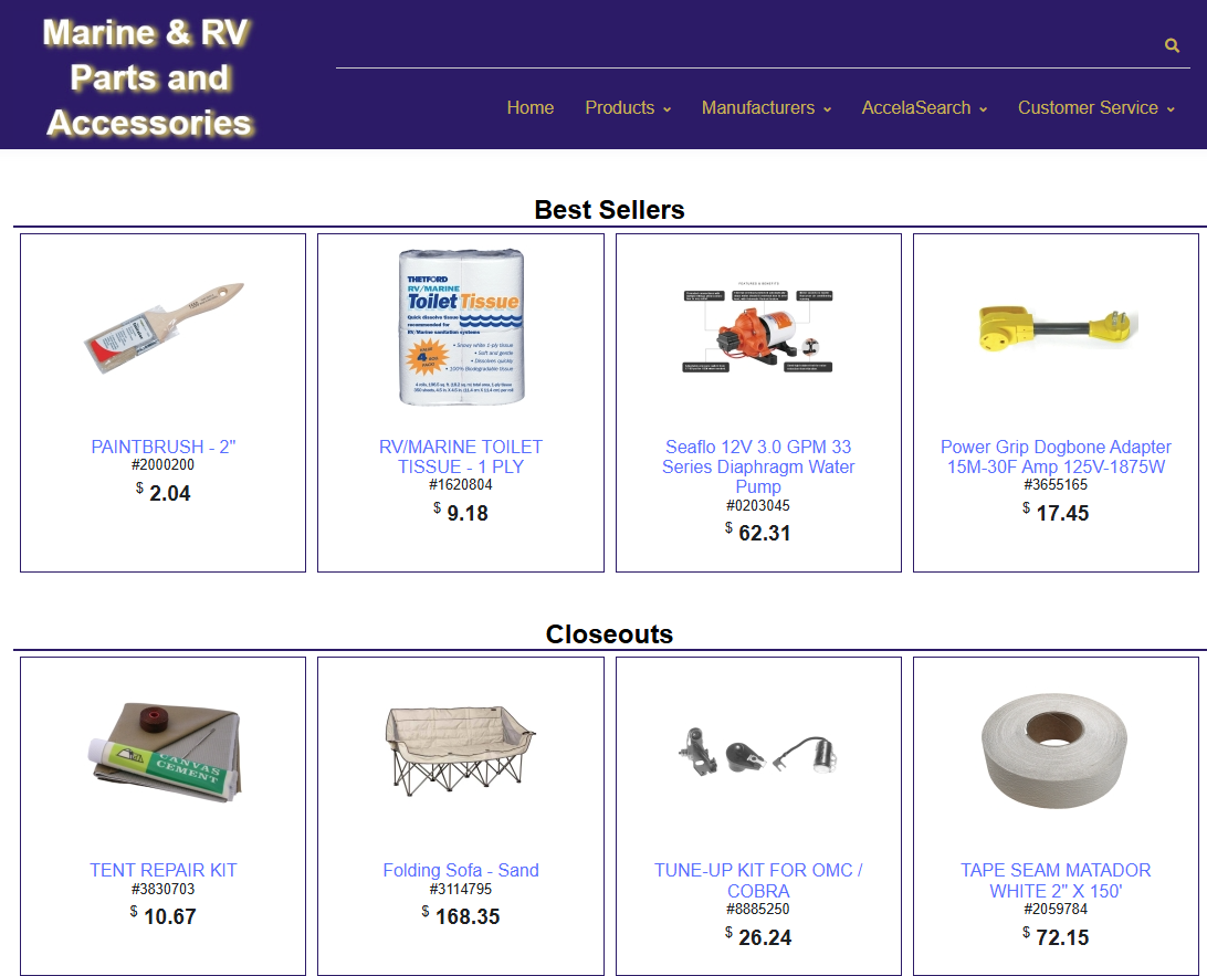 E-Commerce Application Screenshot